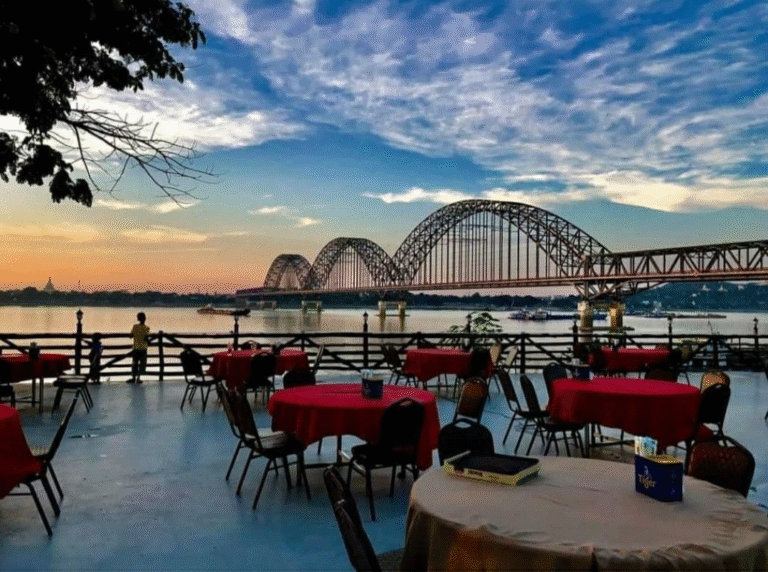 Sagaing Bridge - Irradaddy River